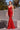 Prom Dresses Fitted Long Evening Gown Red