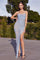 Prom Dresses Fitted Long Evening Gown Light Blue