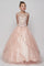Beaded Layered Organza Gown Flower Girl Dress - The Dress Outlet Cinderella Couture