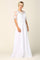 Bridal Long Gown Lace Applique Wedding Dress - The Dress Outlet