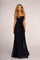 Bridesmaid Ruched Bodice Long Formal Dress - The Dress Outlet Elizabeth K
