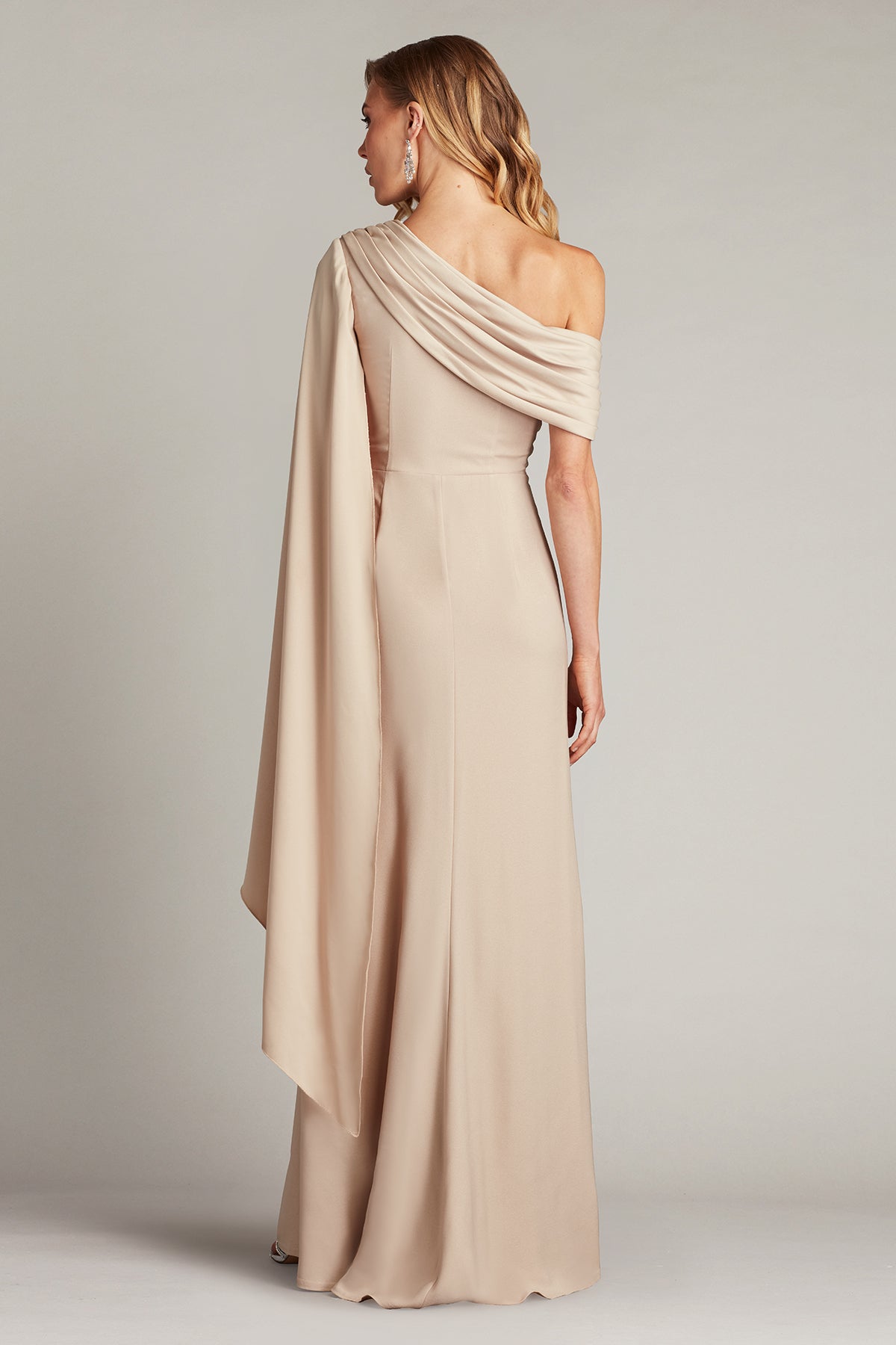 Prom Dresses High Slit Long Formal Prom Dress Champagne