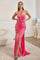 LaDivine C140 Long Sequins Prom Dress