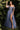 Prom Dresses Long Ball Gown Layered Formal Floral Prom Dress Smoky Blue
