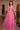 Cocktail Dresses Short Fitted Removable Overskirt Cocktail Dress Fuchsia