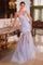 Prom Dresses Long Formal Sequin Mermaid Prom Dress Blue