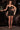 Cocktail Dresses Short Fitted Corset Sequin Mini Cocktail Dress Black