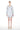 Cocktail Dresses Long Sleeve V Neck Ruffle Mini Dress Grey