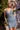 Cocktail Dresses  Fitted Fringe Short Cocktail Mini Dress Smoky Blue
