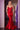 Prom Dresses Long Beaded Corset Fitted Prom Dress Red