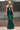 Prom Dresses Prom Fitted Slit Formal Beaded Long Gown Emerald