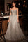 Prom Dresses A Line Long Layered Prom Dress Silver