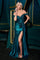 Prom Dresses Formal Long Lace Applique Prom Dress Peacock