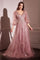 Mother of the Bride Dresses Modest Long Formal A Line Mother of the Bride Dress Rose Gold