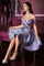 LaDivine CD0140 Short Off the Shoulder Graduation Dress