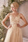 LaDivine CD0181 Sleeveless Tulle Long A Line Prom Dress