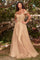 LaDivine CD0198 Off Shoulder Corset Long Prom Ball Gown