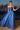 Prom Dresses Long Strapless A Line Sequin Glitter Tulle Skirt Dress Deep Blue