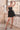 Cocktail Dresses Short Fitted Feather Mini cocktail Dress Black