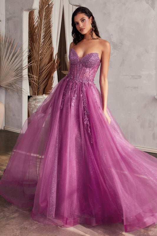 Prom Dresses Long Formal Prom Ball Gown  Amethyst