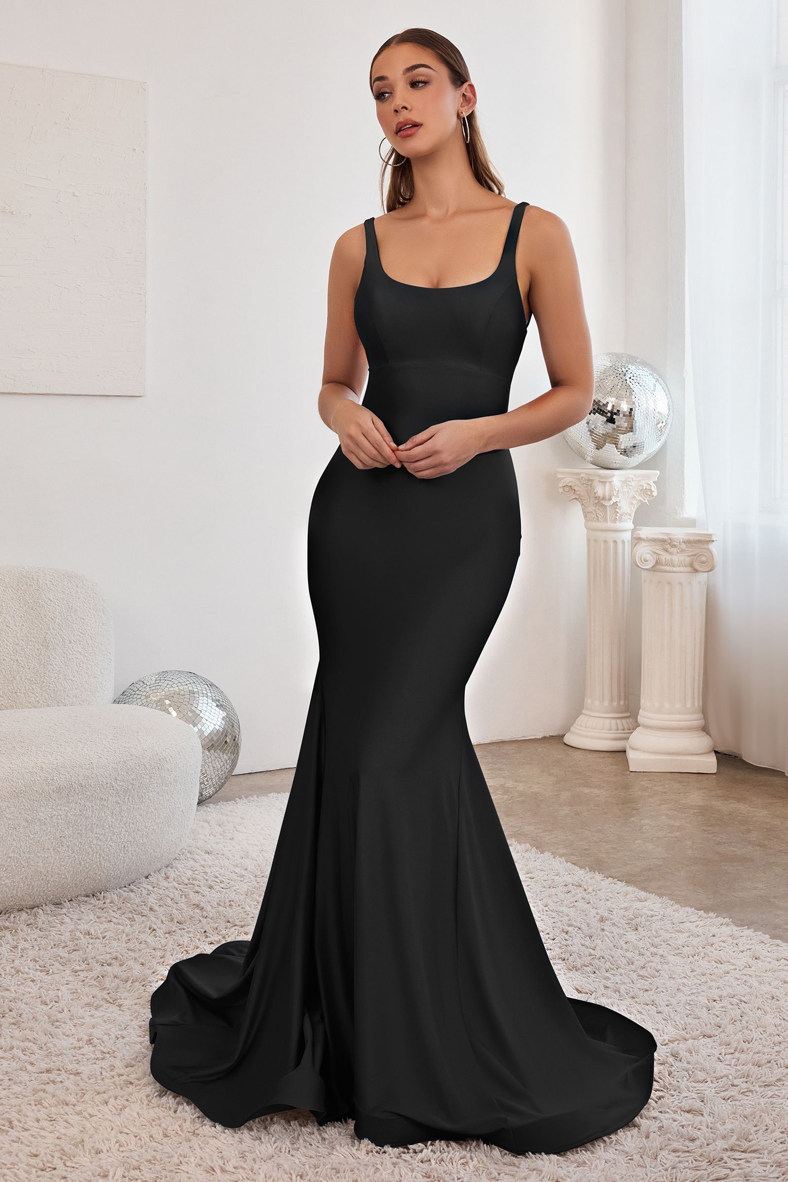 LaDivine CD2219 Long Mermaid Prom Dress
