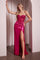Prom Dresses Formal Long Beaded Evening Prom Dress Azalea Pink