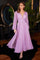 LaDivine CD242S Pleated Chiffon Formal Gown