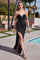 Prom Dresses Off Shoulder Prom Dress Black