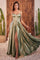 Prom Dresses Formal A Line Prom Long Dress Sage