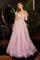 LaDivine CD3394 Long Layered Prom Dress