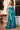 Plus Size Dresses Fitted Long Formal Plus Size Dress Blue