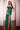 Prom Dresses Long Fitted Slit Formal Evening Prom Dress Emerald