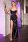 Prom Dresses Long Beaded Prom Formal Dress Black