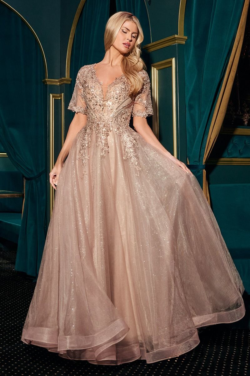 Mother of the Bride Dresses Long Mother of the Bride Formal Dress Mocha