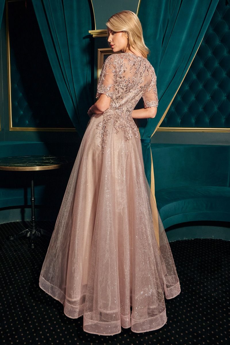 Mother of the Bride Dresses Long Mother of the Bride Formal Dress Mocha