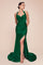 Prom Dresses Fitted Long Formal Prom Dress Emerald