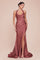 Prom Dresses Long Fitted Formal Slit Prom Dress Sienna Rose