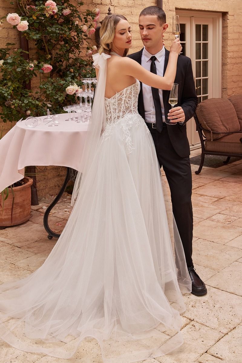 Wedding Dresses Long Bridal Gown A Line Corset Wedding Dress Off White