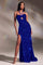 LaDivine CD883 Long Halter Evening Gown
