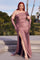 LaDivine CD979C Long One Shoulder Formal Dress