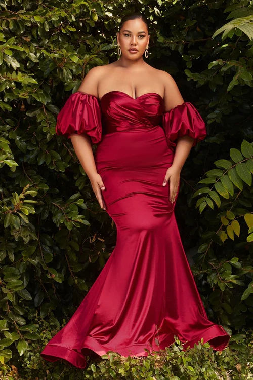 LaDivine CD983C Formal Strapless Long Prom Gown