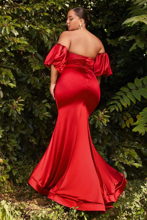 LaDivine CD983C Formal Strapless Long Prom Gown