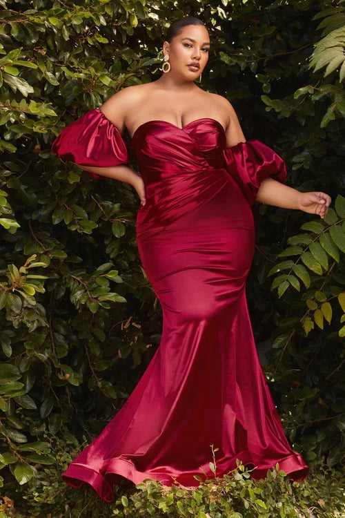 LaDivine CD983C Formal Strapless Long Prom Gown