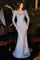 LaDivine CD989 Long Glitter Prom Dress