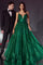 LaDivine 996 Long Layered Glittered Ball Gown