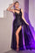 LaDivine S415 Prom Long Fitted Evening Gown
