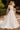 Wedding Dresses Long Spaghetti Strap Glitter Wedding Dress Off White