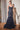 Formal Dresses Long Formal Beaded Mermaid Cape Dress Navy