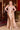Plus Size Dresses Long Pleated Prom Formal Beaded Plus Size Dress Sand