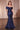 Formal Dresses Fitted Formal Long Lace Evening Dress Navy